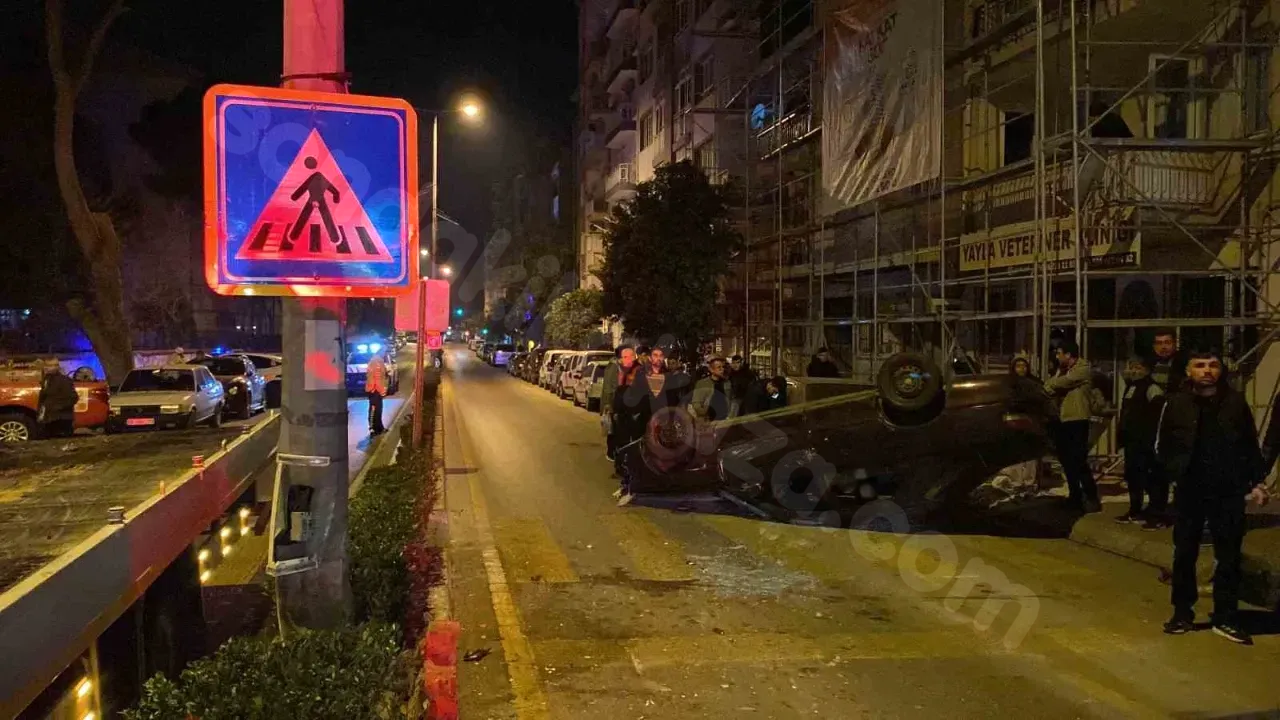 Aydın'da korkunç kaza: Araç devrildi, 4 kişi yaralandı!