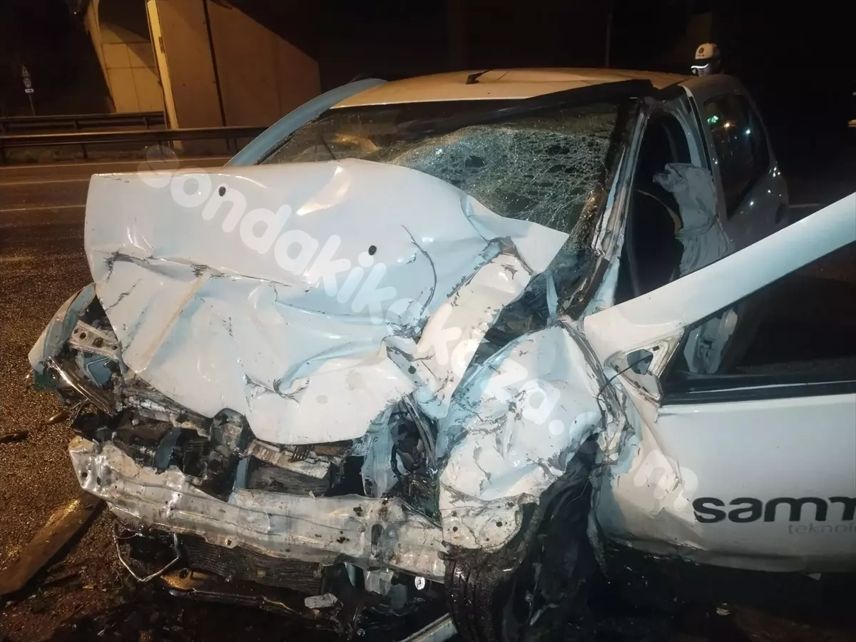 Maltepe'de Kaza: Sürücü Ağır Şekilde Yaralandı