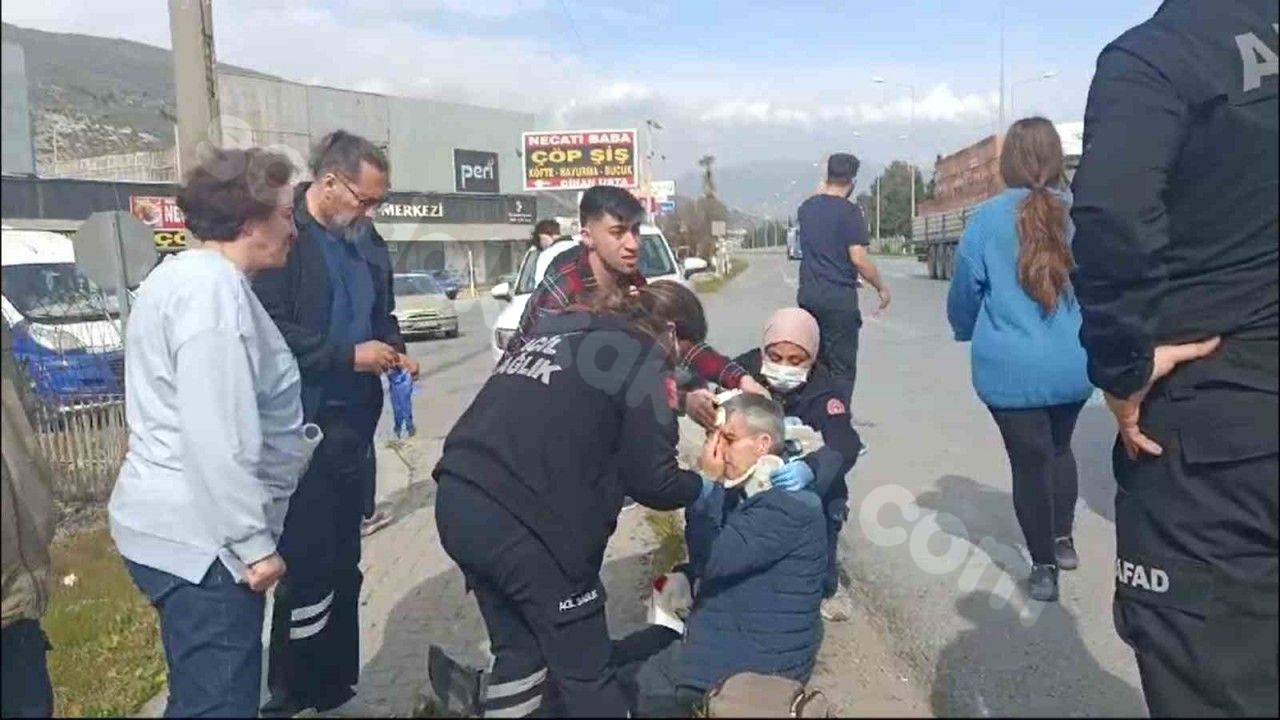 Söke-Milas Yolu'nda Trafik Kazası: 2 Kişi Yaralandı