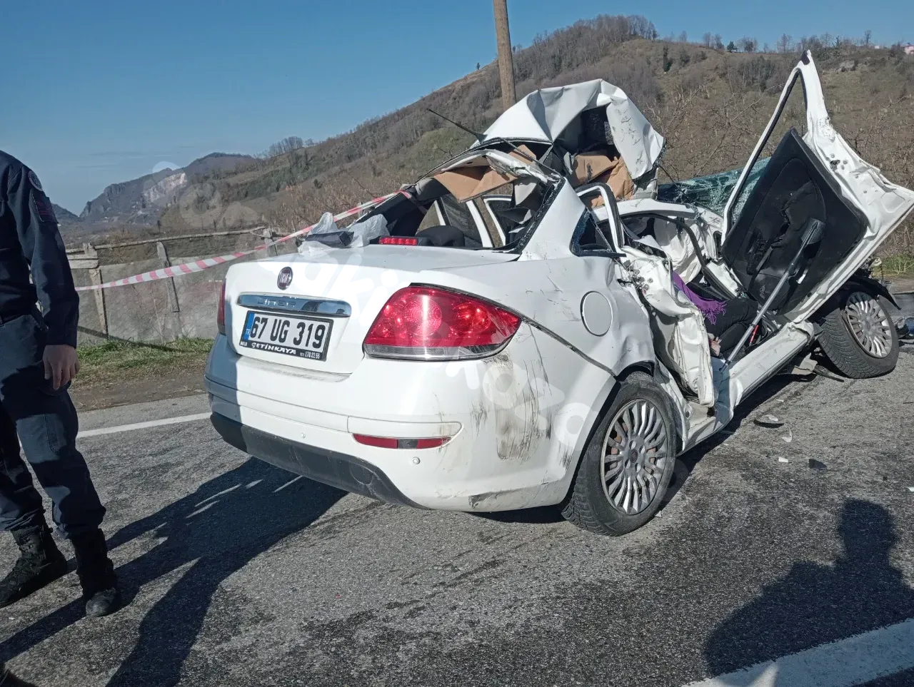 Tirebolu'da Trafik Kazası: 3 Ölü, 1 Ağır Yaralı