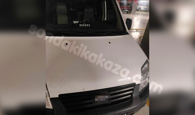 TOKİ Kavşağı'nda yaşanan trafik kazasında bir kişi yaralandı.