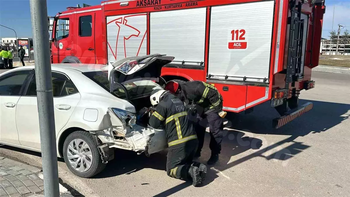 Aksaray'da Kaza: 1 Kişi Yaralı