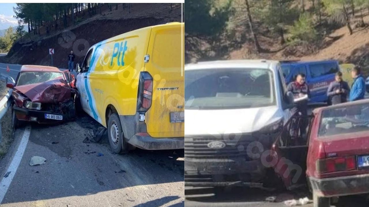 Kahramanmaraş'ta kaza meydana geldi: 1 kişi yaralandı.