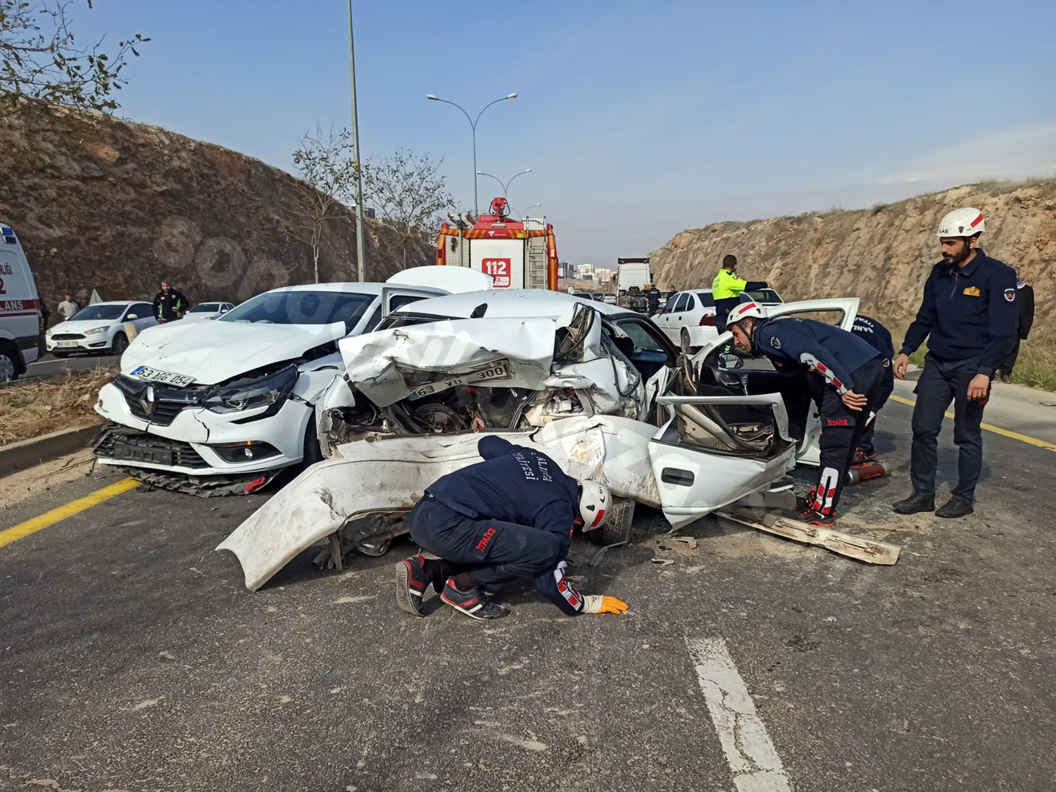 Şanlıurfa'da ardışık trafik kazaları!