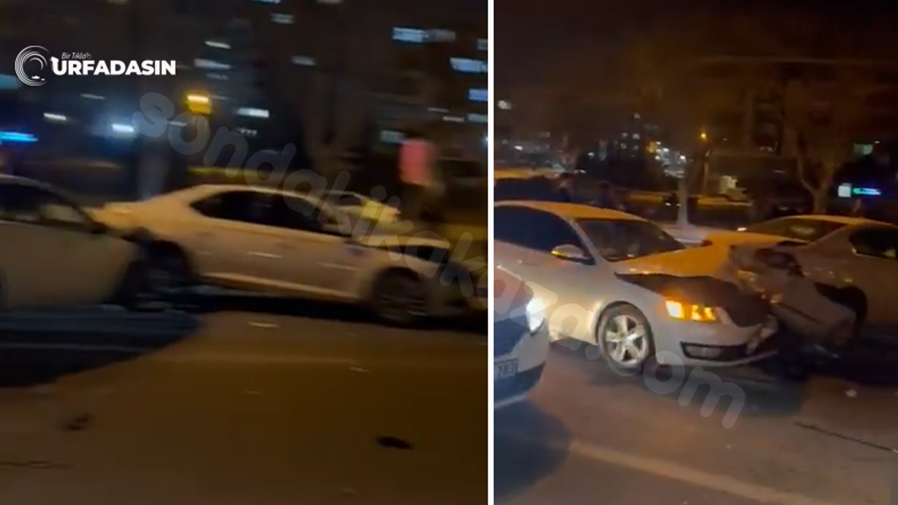 Şanlıurfa'da Zincirleme Kaza: 4 Kişi Yaralı!