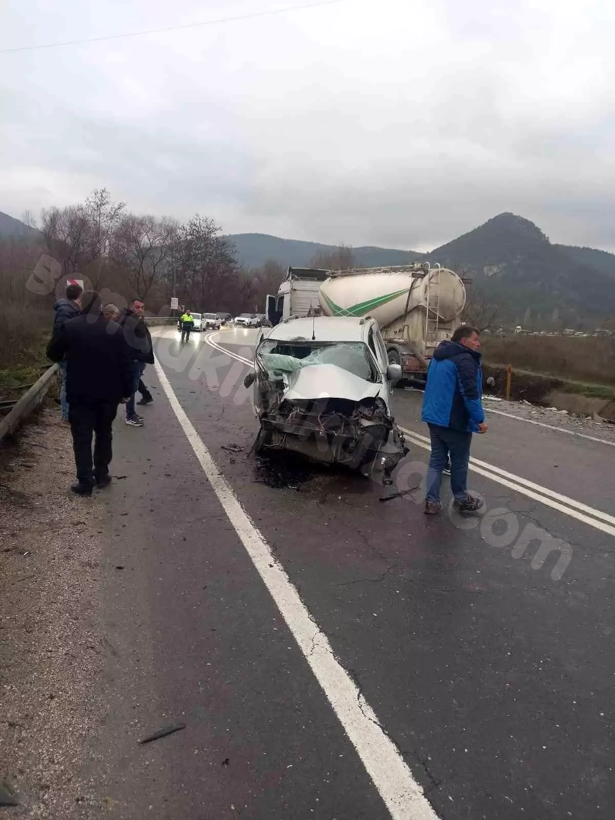 Bilecik'te Kaza: 1 Kişi Ağır Yaralandı.