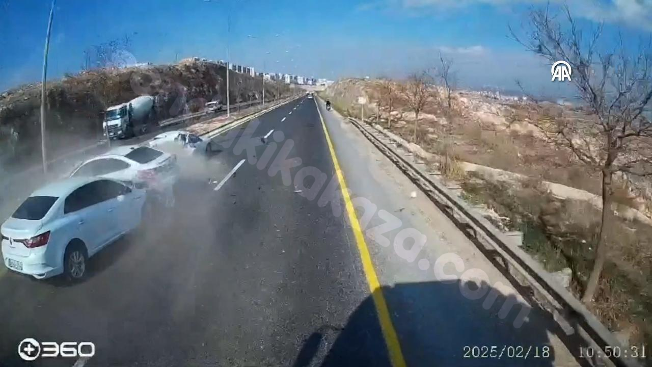 Şanlıurfa'da ardışık kaza: Yaralı 6 kişi