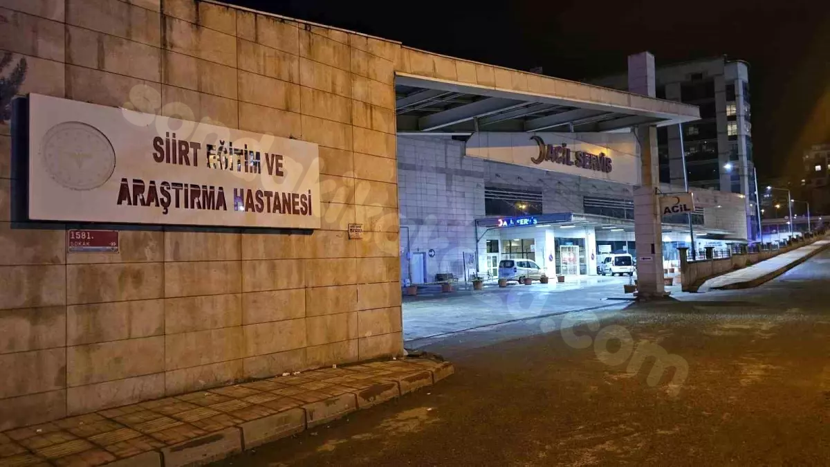 Siirt'te trafik kazasında bir kişi hayatını kaybetti.