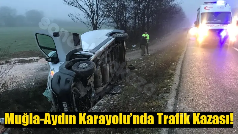 Trafik Kaza Haberi Muğla-Aydın Yolu'nda!