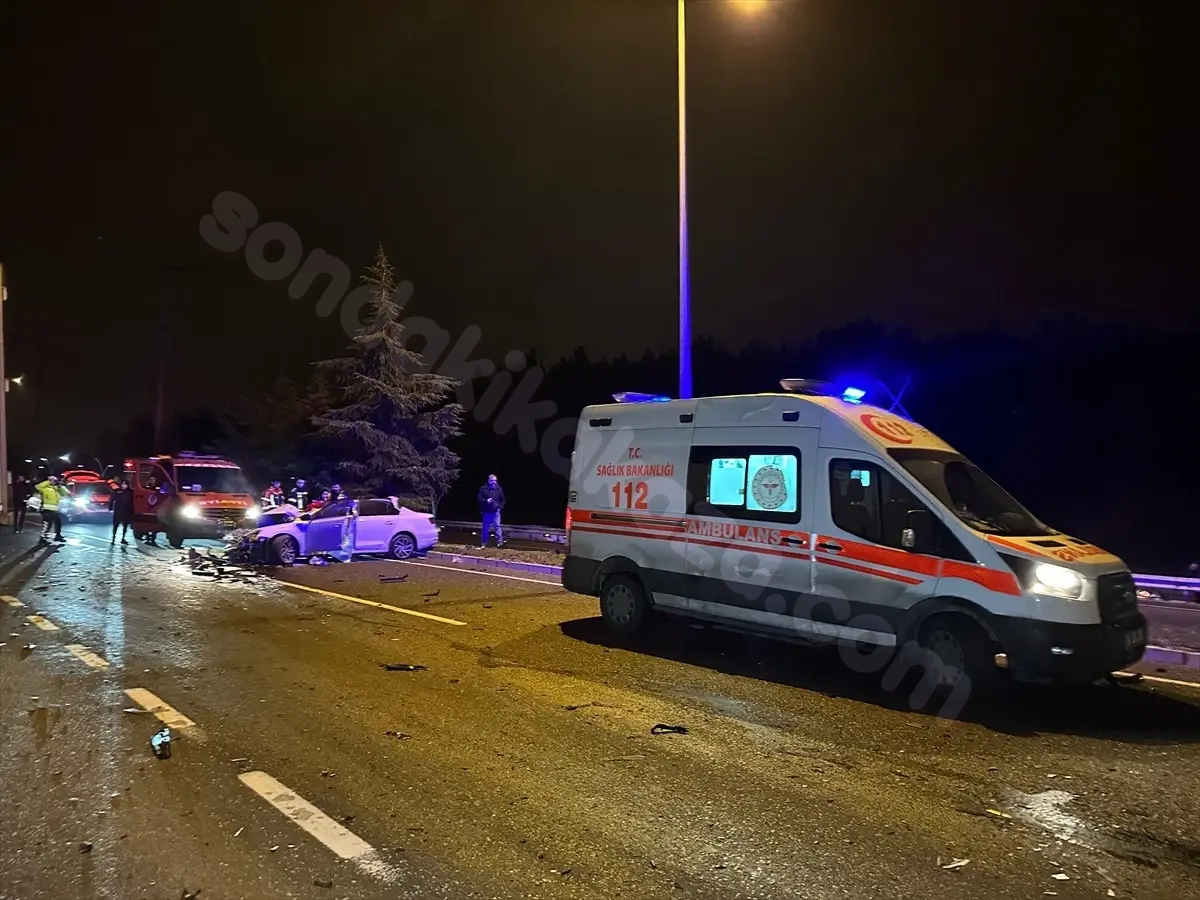 Uşak'ta meydana gelen trafik kazasında bir kişi hayatını kaybetti.