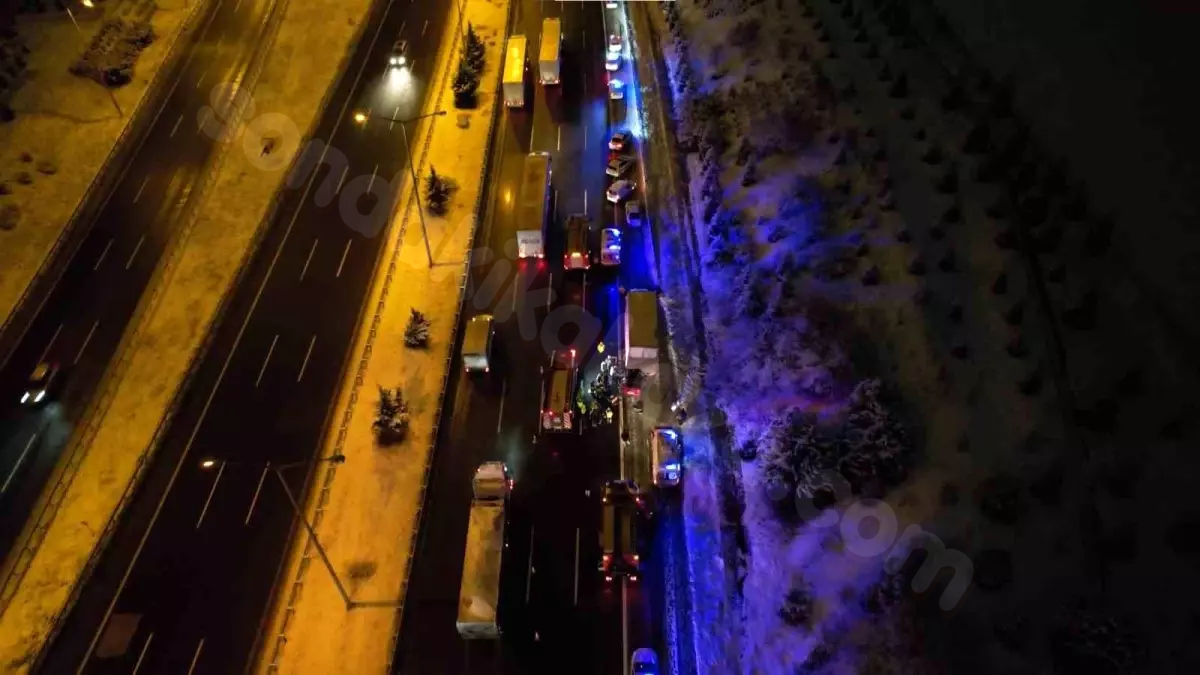 Ankara'da Kaza: Sürücü Öldü