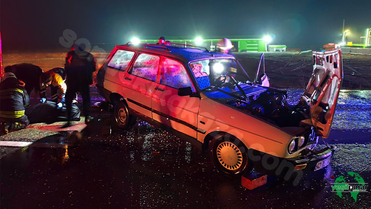 Ereğli-Karapınar Karayolunda Trafik Kazası; 1 Kişi Hayatını Kaybetti