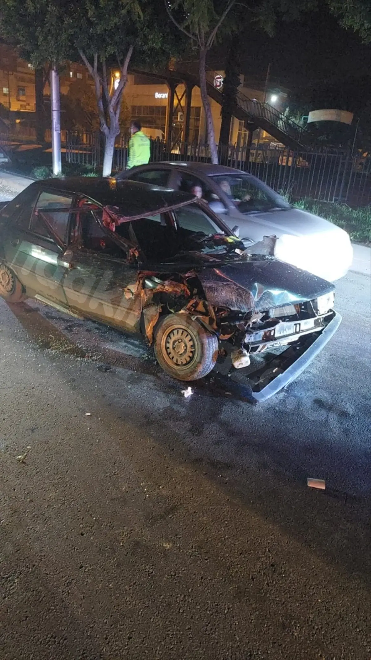 Tarsus'ta trafik kazasında bir kişi yaralandı.