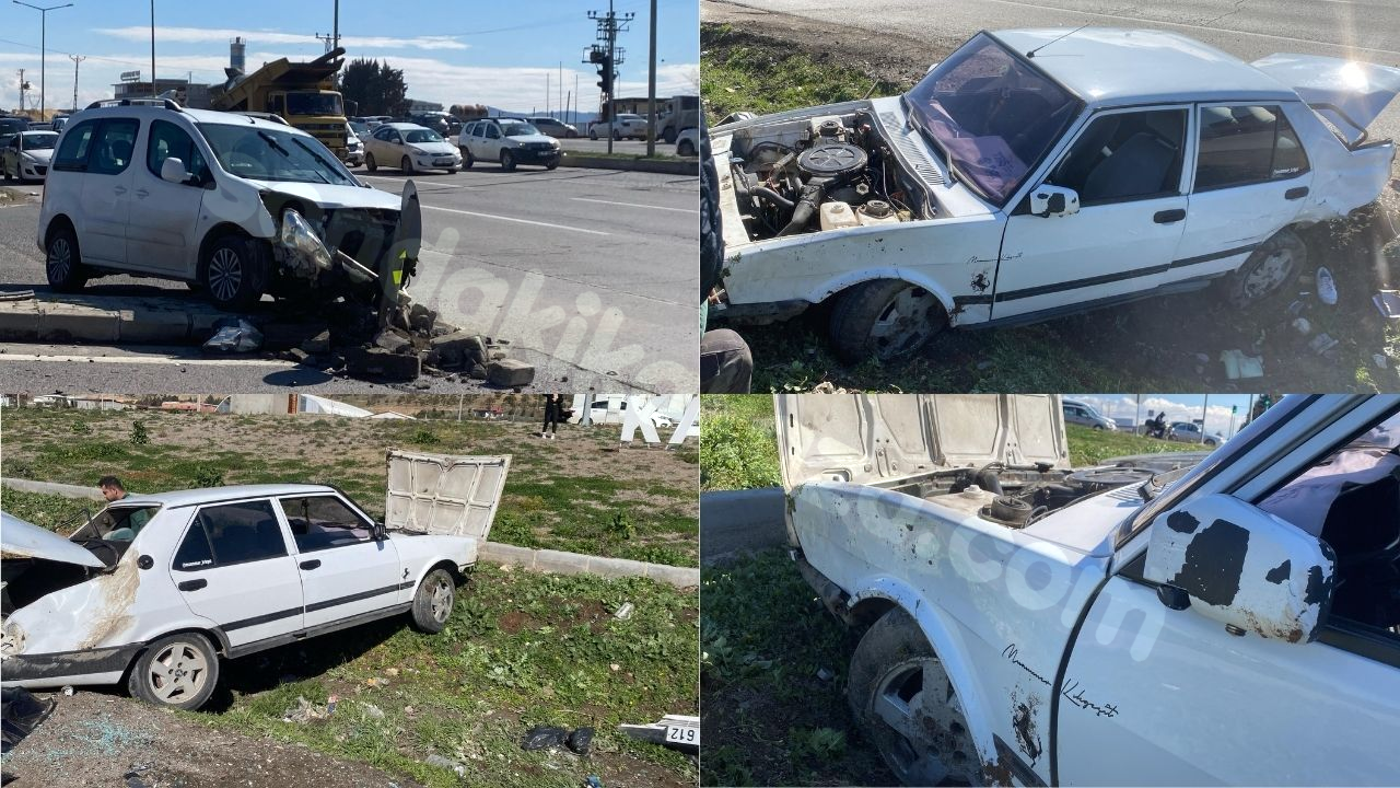 Kahramanmaraş'ta trafik kazası meydana geldi; 1 kişi yaralandı.