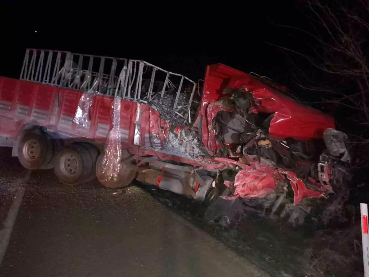 Konya'da trafik kazasında 1 kişi yaralandı.