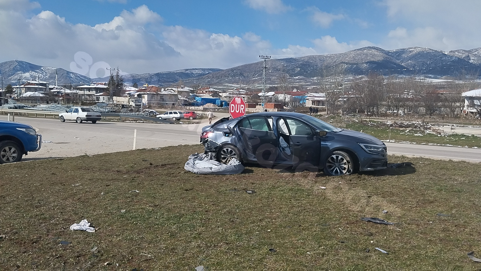 5 kişi yaralı: Tokat'ta trafik kazası!