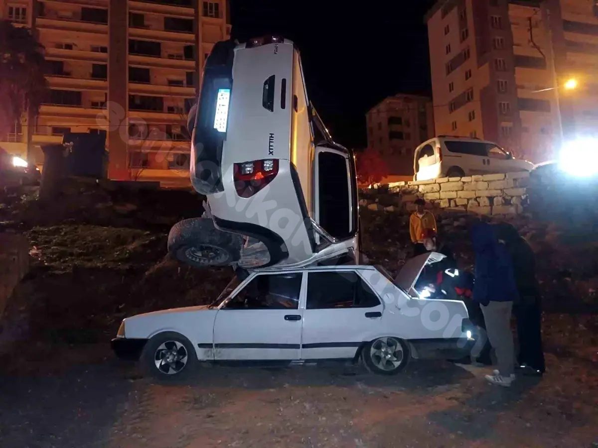 Kahramanmaraş'ta bir Trafik Kazası oldu.