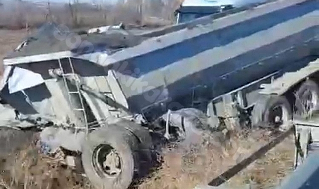 Yayla yolu üzerinde maddi hasara yol açan kamyon kazası hakkında genel haber.