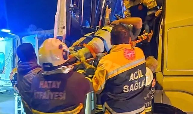 Antakya'da Trafik Kazası: Honda Kavşağında 1 Kişi Yaralı