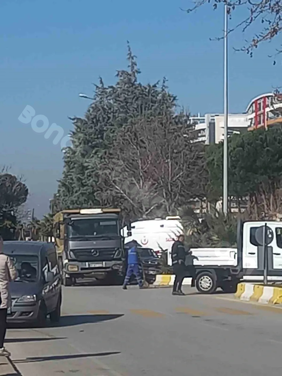 Aydın'da kaza meydana geldi: 1 kişi yaralandı.