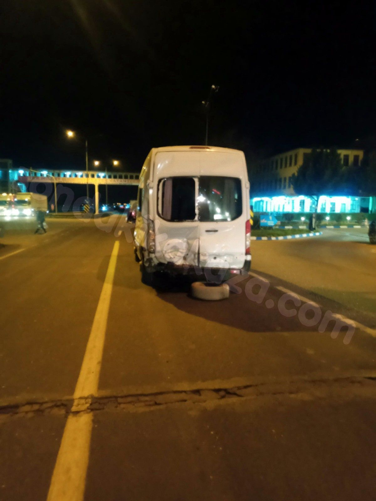 D-650 yolu zincirleme kaza anına vatandaşın tanıklığı
