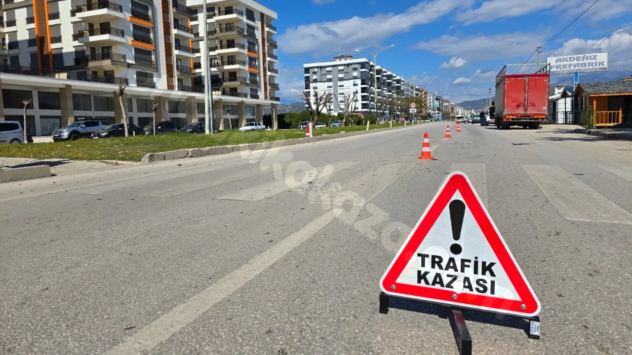 Kumluca, Antalya'da meydana gelen trafik kazası!