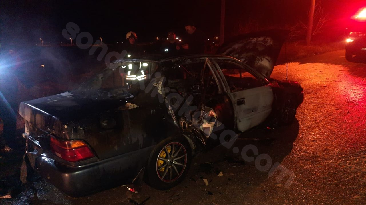 Konya'da trafik kazasında 1 kişi hayatını kaybetti, 2 kişi ise yaralandı.