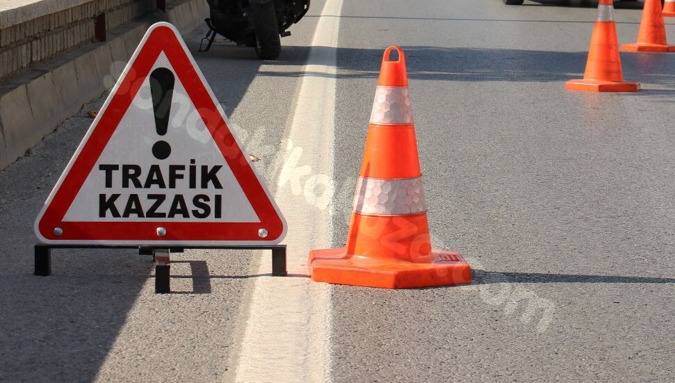 Trafik kazasında 2 yaralı, 1 tutuklu ve 1 araç yangını yaşandı.
