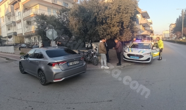 Manavgat'ta meydana gelen trafik kazasında 1 kişi yaralandı.