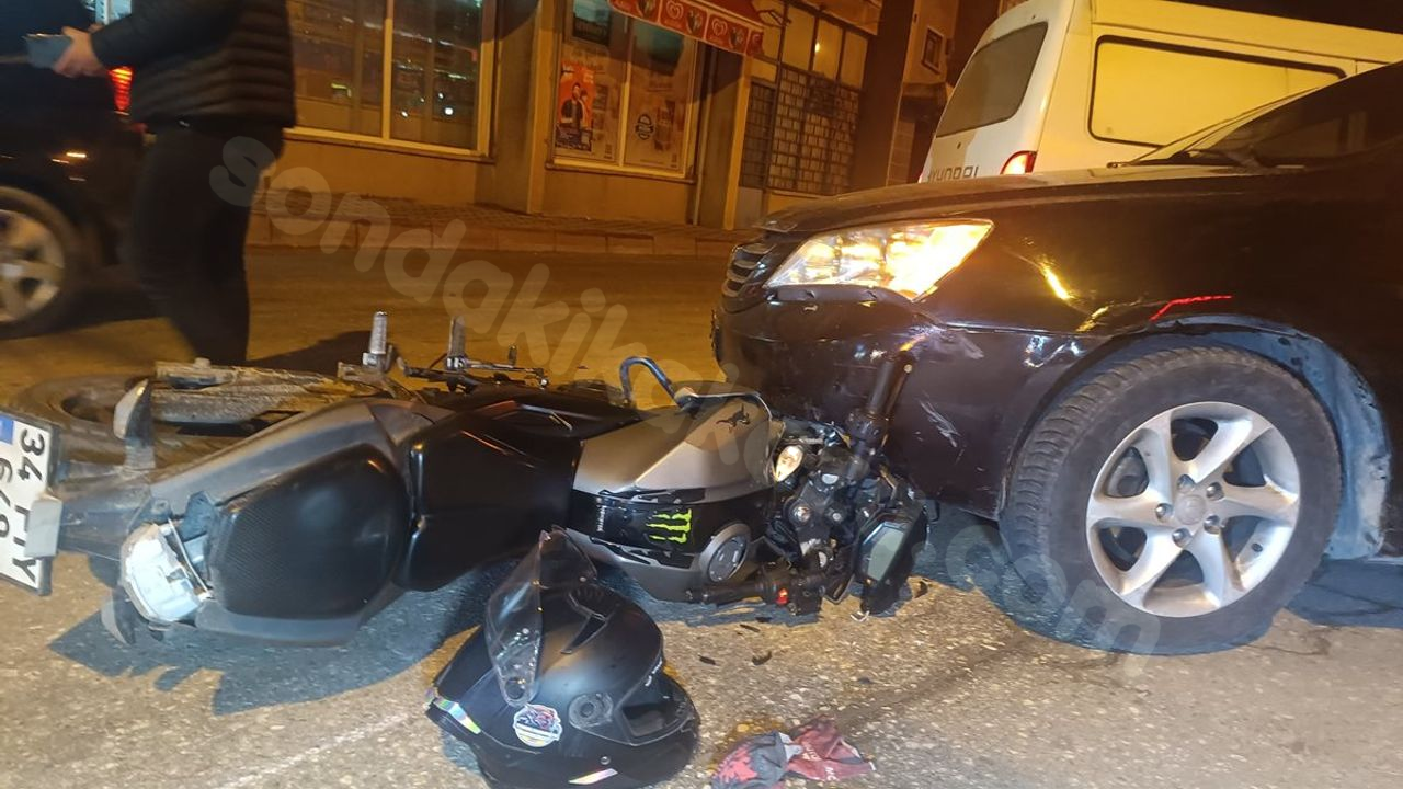 Eskişehir'de trafik kazasında bir kişi yaralandı.