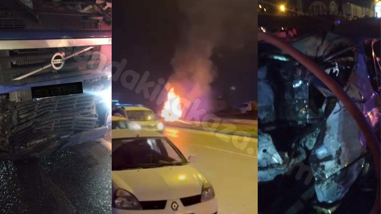 Kahramanmaraş'ta trafik kazasında 1 kişi ağır olmak üzere 3 kişi yaralandı.