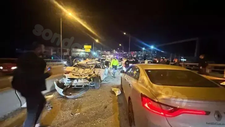 Ankara'da meydana gelen trafik kazası