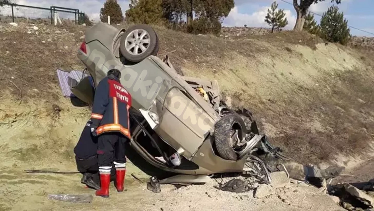 Kütahya'da trafik kazasında sürücü öldü. - Oxu.az