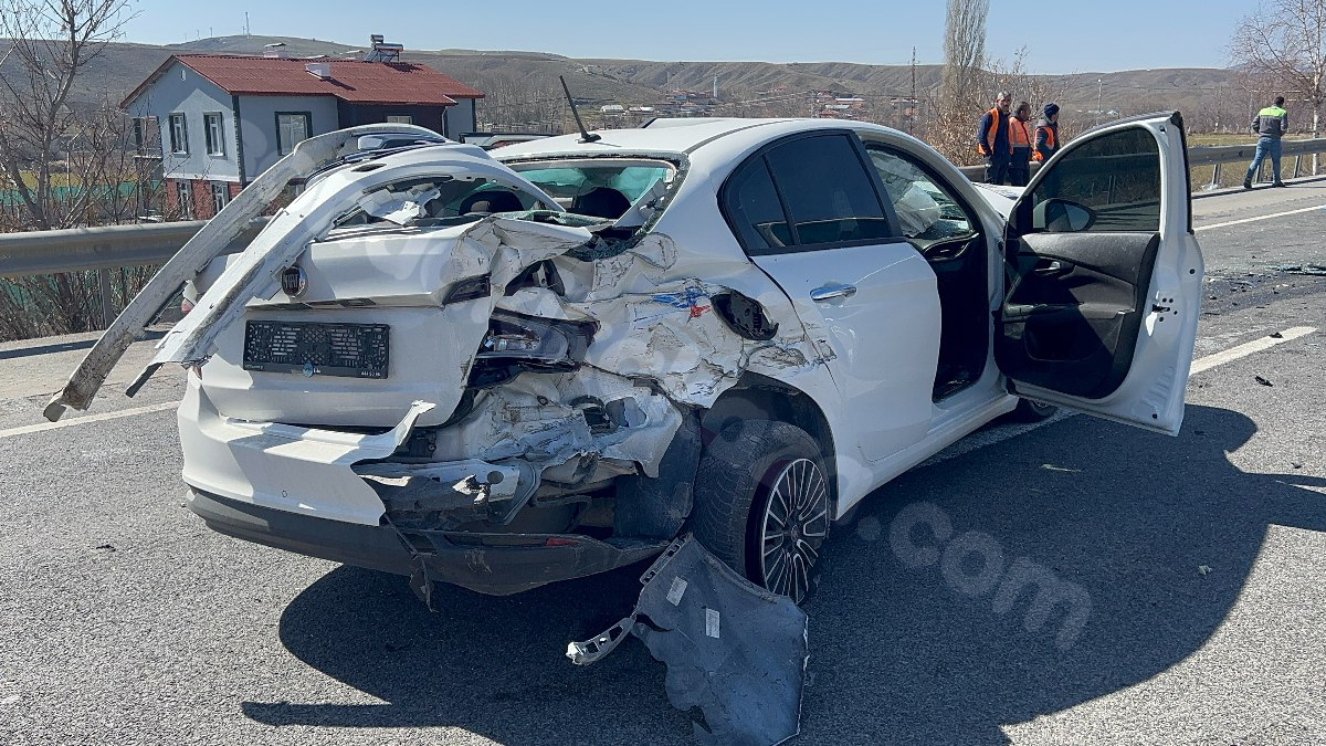 Yozgat'ta ciddi bir trafik kazasında 6 kişi yaralandı.