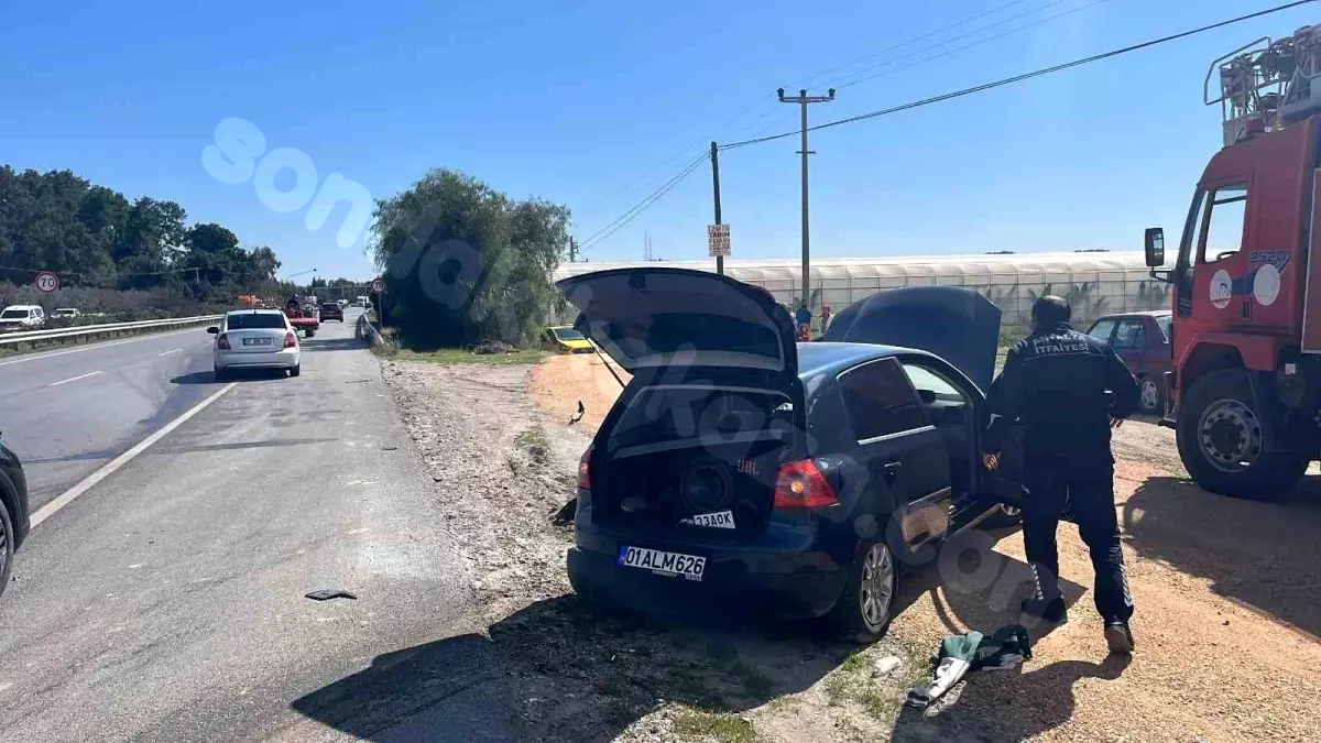 Manavgat'ta Zincirleme Kaza: 1 Yaralı