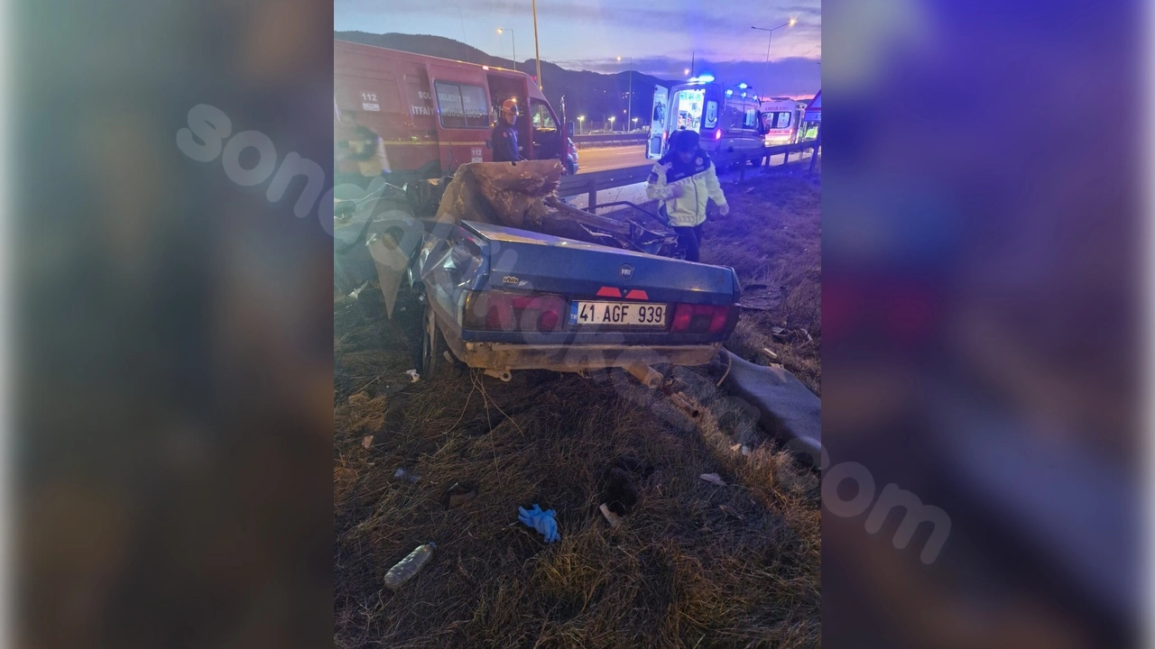 Bolu’da trafik kazası sonucu yaşam kaybı yaşandı.