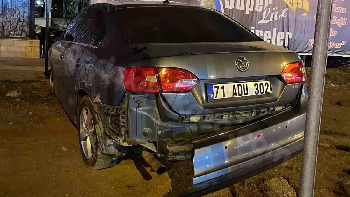 Kırıkkale'de trafik kazası sonucu 1 kişi yaralandı.