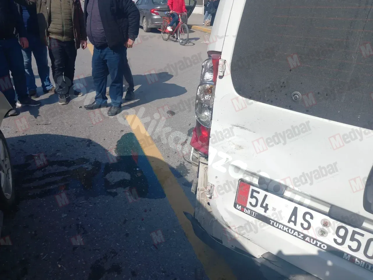 Ozanların karıştığı trafik kazası