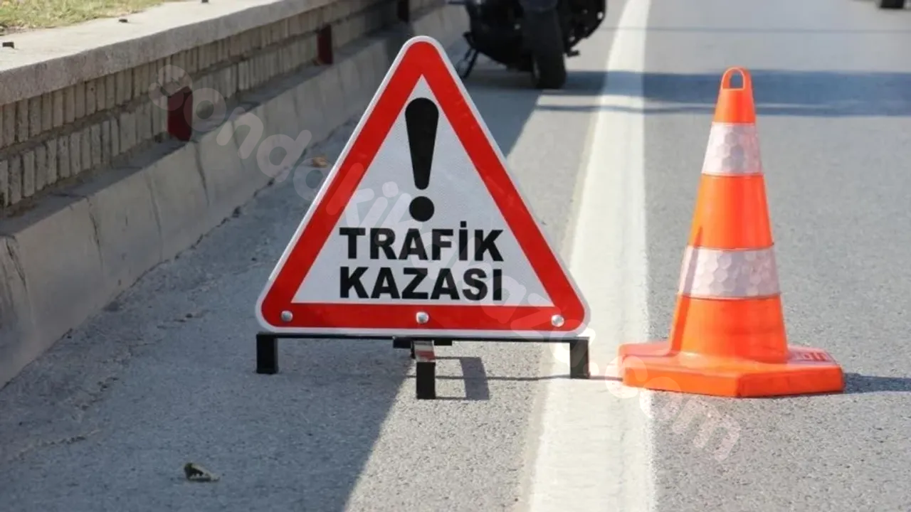 Trafik Kaza Olayı Elbistan Söğütlü Girişinde