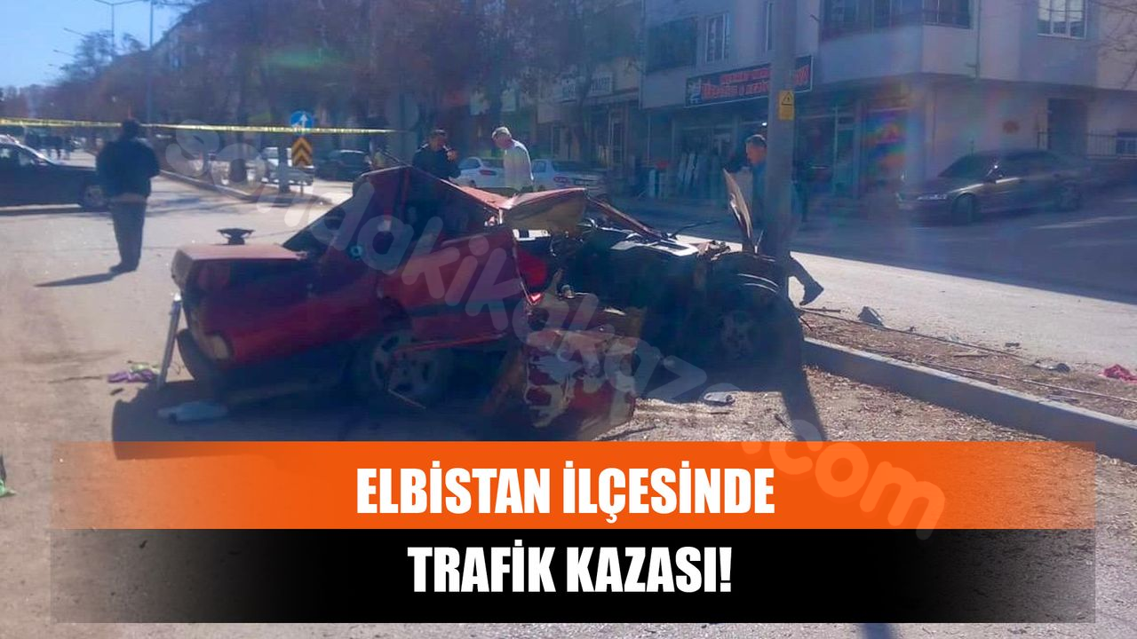 Elbistan'da Kaza Meydana Geldi!