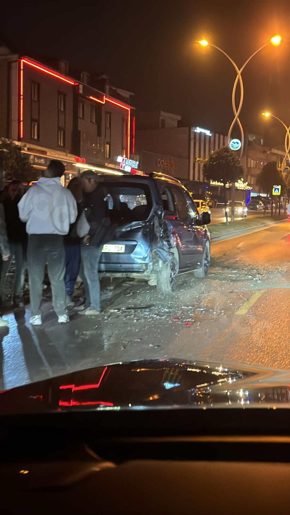 Adapazarı'nda Trafiği Felç Eden Trafik Kazası