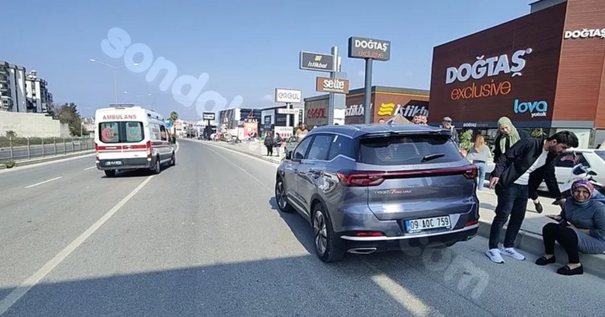 Aydın'da korkunç kazada 13 yaşındaki çocuk 30 metre boyunca yuvarlandı.