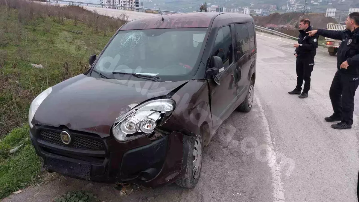 Samsun'da Kaza: 2 Kişi Yaralandı