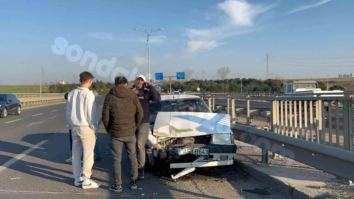 Tekirdağ'da Zincirleme Kaza: 2 Kişi Yaralandı