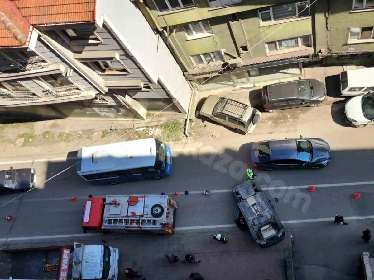 Zonguldak'ta Kaza: Bir kişi yaralandı.