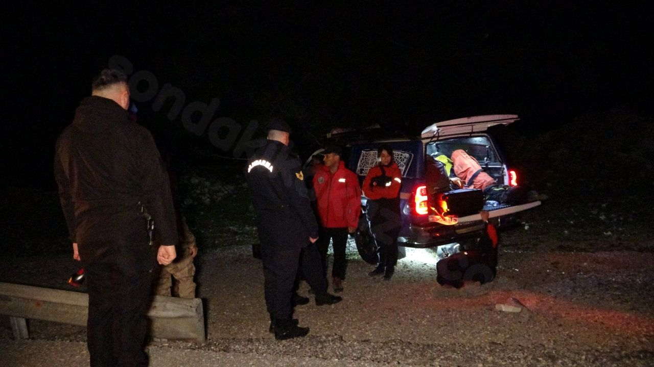 Antalya'da kaza yapan adam kayboldu ve orada bulundu.