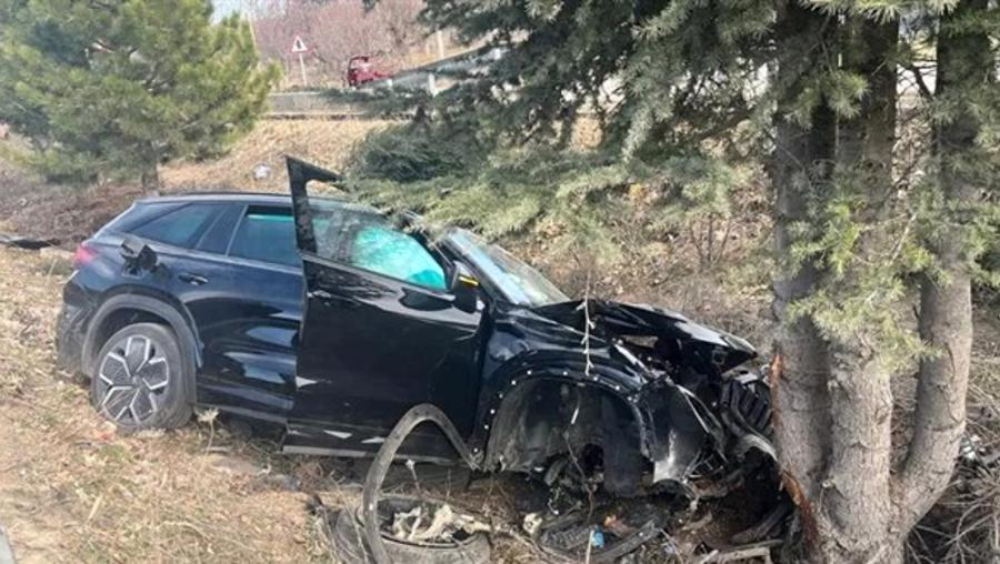 Belediye başkanı ve ailesi trafik kazasıyla karşılaştı.
