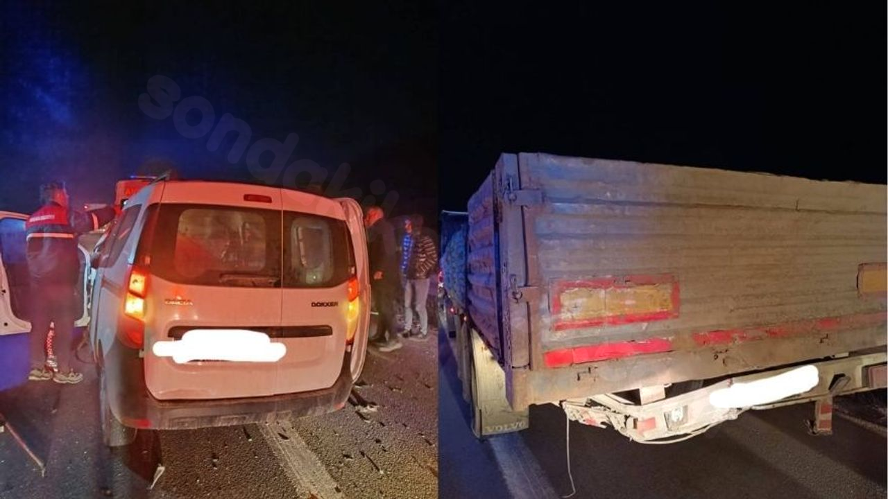 Bolu'da Trafik Kazasında 1 Kişi Hayatını Kaybetti, 3 Kişi Yaralandı.