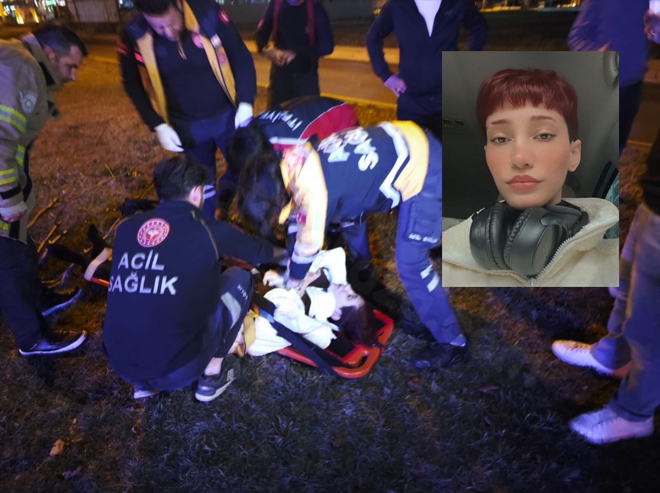 Kızıltepe'de refüje çarpan genç kadın motor sürücüsü yaşamını yitirdi.