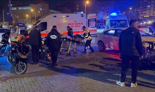 Kaza, Şanlıurfa'da meydana gelen Yunus Polisleri'ne ait araçları etkiledi.